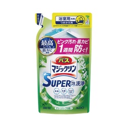 バスマジＳＵＰＥＲ泡グリーンハーブ替３００ｍｌ×６