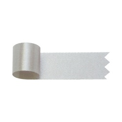 リボングレースサテン　１８ｍｍ　銀　１０巻