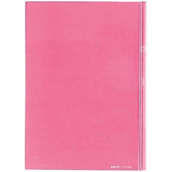 レールクリヤーホルダーカラーズＰＥＴ桃Ａ４縦２０冊