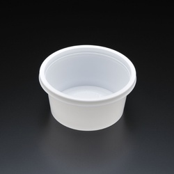 スミ 軽食容器 エスコン 350-120 本体 白