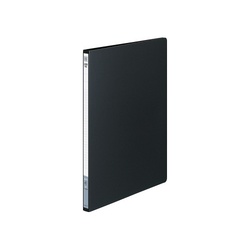 レバーファイルＺ式　ＰＰ　Ａ４縦１２０枚収容　濃灰