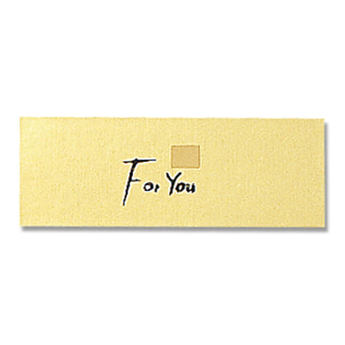 ギフトシール Ｓ フォーユー金 ８４片