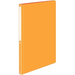 ＰＰフラットファイルポジティ　Ａ４縦　橙　５０冊