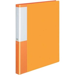 クリヤーＢポジティ替紙式橙Ａ４縦背幅３３ｍｍ１０冊