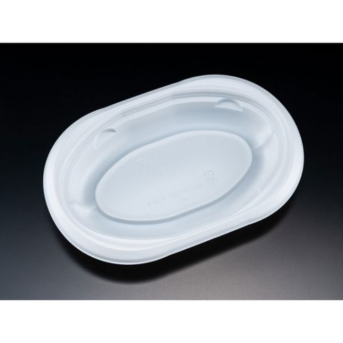 リスパック 軽食容器 バイオデリカ サラエル D21B 白 本体