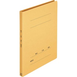 ねんくみなまえフラットファイルＡ４縦イエロー１０冊
