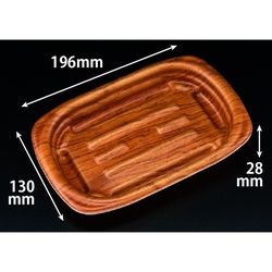 リスパック 軽食容器 ホットこんもり 20-13Bとちのき 本体