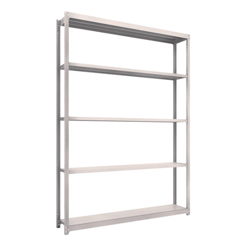 ＴＲＵＳＣＯ スチールラック Ｍ1.5型軽中量棚 1760×295×2400mm 5段単体 ネオグレー M1.58635