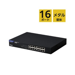 ＬＡＮハブ　アンマネージ　１６ポート