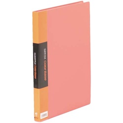 カラーベース固定式　Ａ４縦４０ポケット　赤