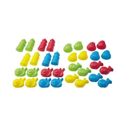 砂場遊びセット・砂型（３２個組）