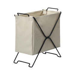 スタックバスケット　ハ−フ　ベージュ　３個