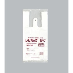 レジ袋 レジバッグ 関西 No.30E 半透明 福助工業