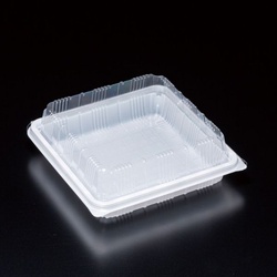 スミ 軽食容器 ユニコン LS-角6(盛) W