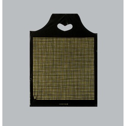 ポリ手提袋 ハートバッグ チェック 小 福助工業