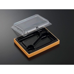 折箱 CWA 22-17C 黒-赤杉 中央化学