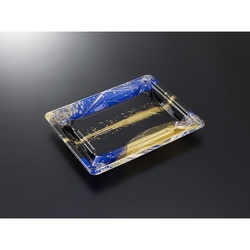 中央化学 寿司容器 鮮鋭 6-2 織り帯B 本体