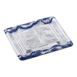 エフピコ 刺身容器 大波台19-17 本体 水流青