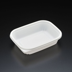 スミ 軽食容器 スーパーレンジU150 本体 白