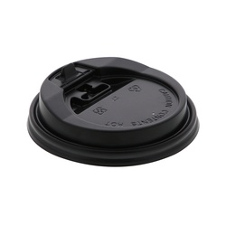 SWAN 紙コップ 断熱カップリッド 口径90mm用 ブラック 50枚/袋