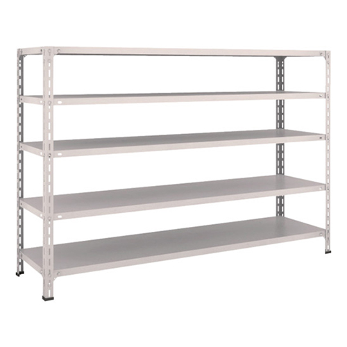 ＴＲＵＳＣＯ スチールラック 軽量棚開放型 1800×450×1200mm 5段 ネオグレー 46X15