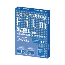 ラミネートフィルム　１００μ　写真Ｌ判　１００枚