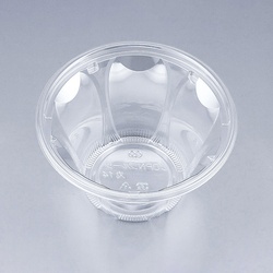 シーピー化成 かき氷カップ フルーツ容器 COPNフルーツ丸14 本体 50枚/袋