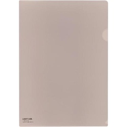 カラークリヤーホルダーＰＰ　Ａ４ベージュ５枚入