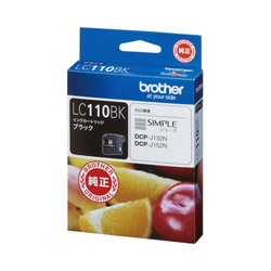 純正インク　ＬＣ１１０ＢＫ　ブラック