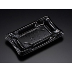 リスパック 寿司容器 しきさい 1-2B 黒 本体