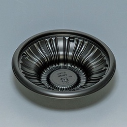 どんぶり容器 盛飯160H 本体 黒 福助工業