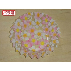 セイコー おかずカップ ラミケース OPP 8F 桜総柄 500枚入