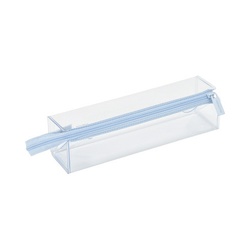 ペンケースＣ２　クリアタイプ　クールブルー