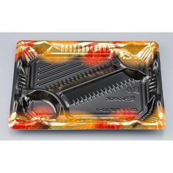 シーピー化成 弁当容器 BF恵味10-1 天舞赤 本体(N)