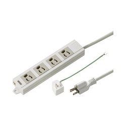 ＯＡタップ　３Ｐ　４個口１０ｍ　マグネット付×２