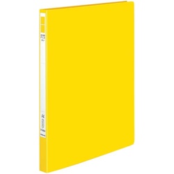 レバーファイル＜Ｅｚｅ＞Ａ４縦１２ｍｍ　黄　１０冊