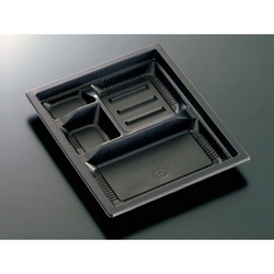 中央化学 弁当容器 CT WF-22D-27 BK 本体