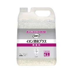 消臭力クリアビーズイオン消臭プラス替４．２ｋｇ×３
