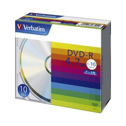 ＤＶＤ−Ｒデータ用　１６倍速　シルバー　１０枚Ｐ