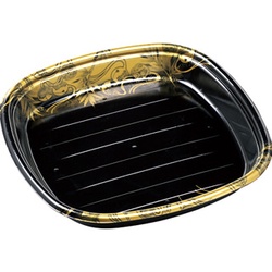 エフピコ 寿司桶 新角桶3人P(V) 本体 鈴竹