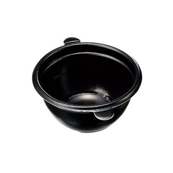 どんぶり容器 どんぶりS 本体 黒 ケーピープラテック