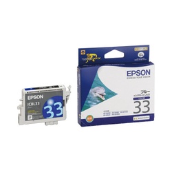 純正インク　ＩＣＢＬ３３　ブルー