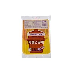 市町村ゴミ袋 一宮市指定 可燃用(中) 30L 30P ジャパックス