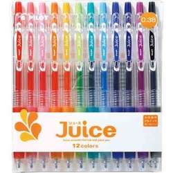 ジュース　０．３８ｍｍ　１２色セット