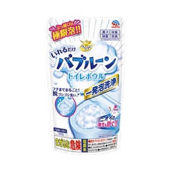 らくハピ　いれるだけバブルーン　トイレボウル