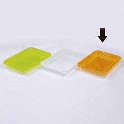 サンドイッチ容器 KSW-86マガジンオレンジ 北原産業