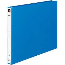 データバインダーＲ型　１１×１５　２２穴　青１０冊