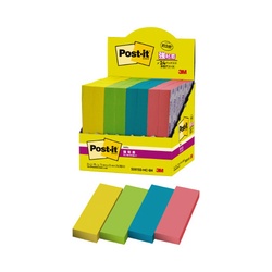 強粘着マルチカラー８　７５×２５　４色　２４冊