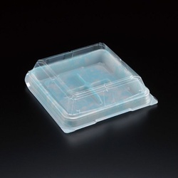 スミ 和菓子容器 ユニコン JW-4 石紋(青)