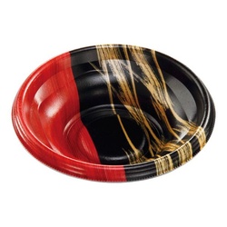 エフピコ どんぶり容器 MFP-丸丼16(V1)本体 金彩赤黒